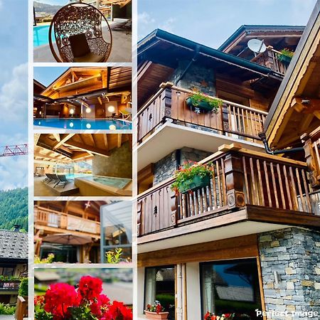 Hotel Alpina モルジヌ エクステリア 写真